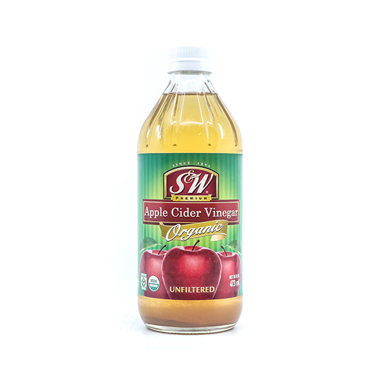 S&W APPLE CIDER ORGANIC VINEGAR 473ML