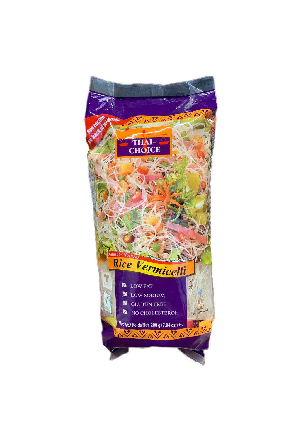 THAI CHOICE RICE VERMICELLI 200GM