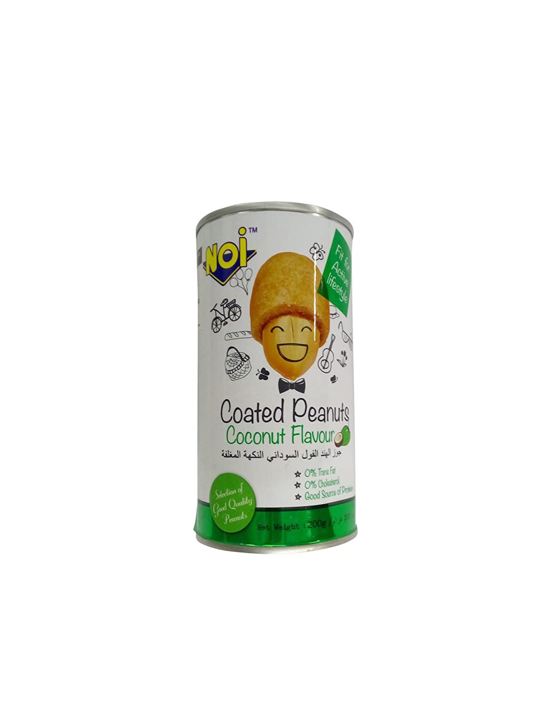 NOI COCONUT PEANUTS 200GM