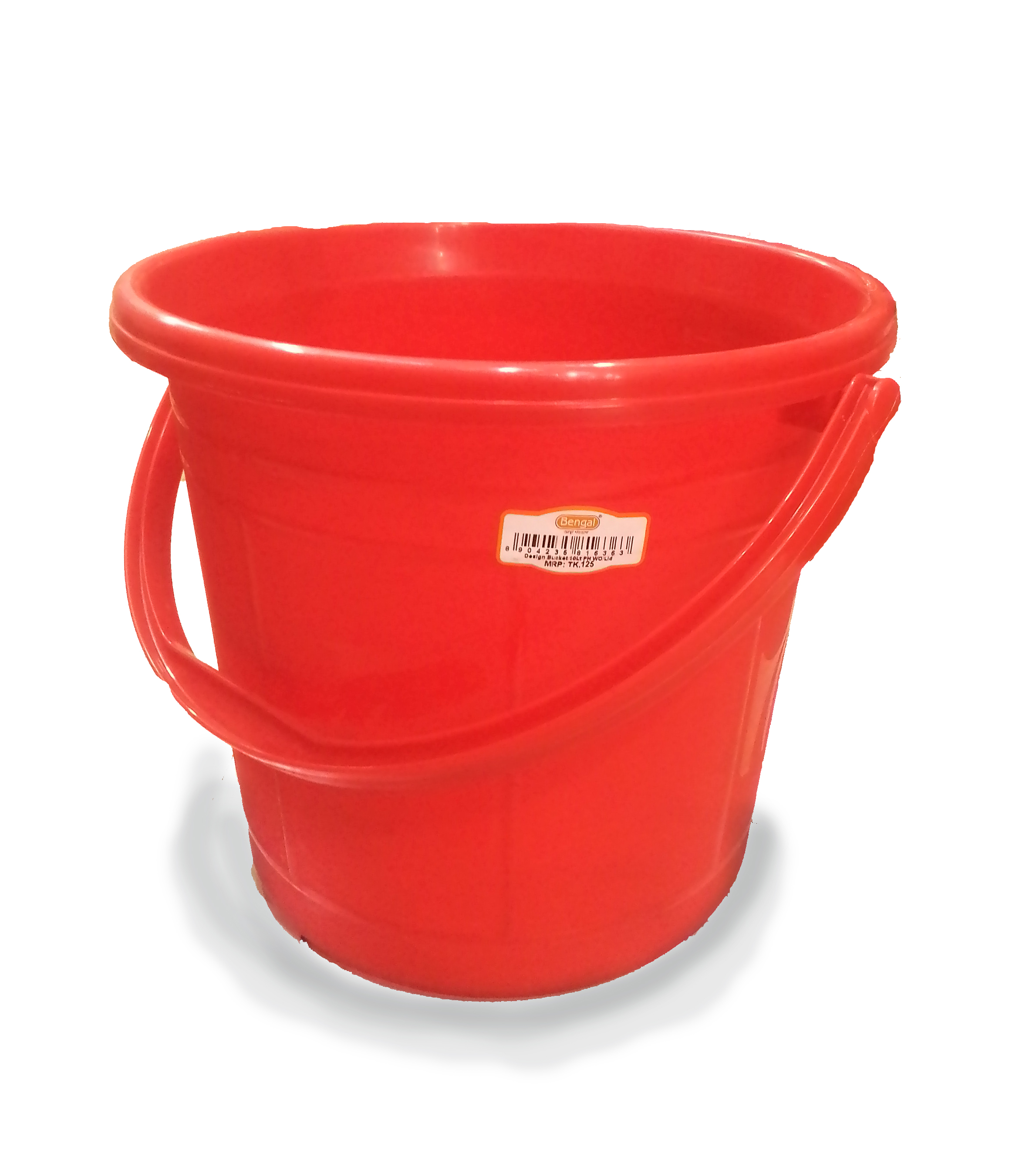 BENGAL DESIGN WITHOUT LID BUCKET 10 LTR