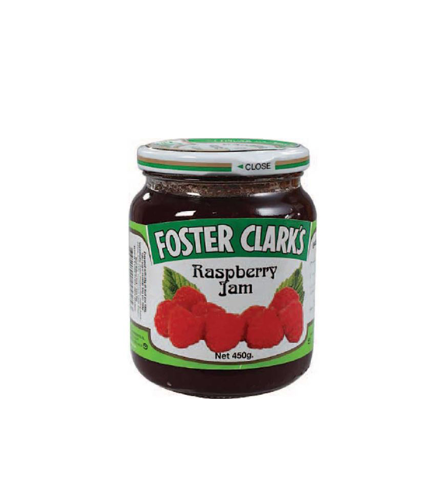 FOSTER CLARK'S RASPBERRY JAM 450GM