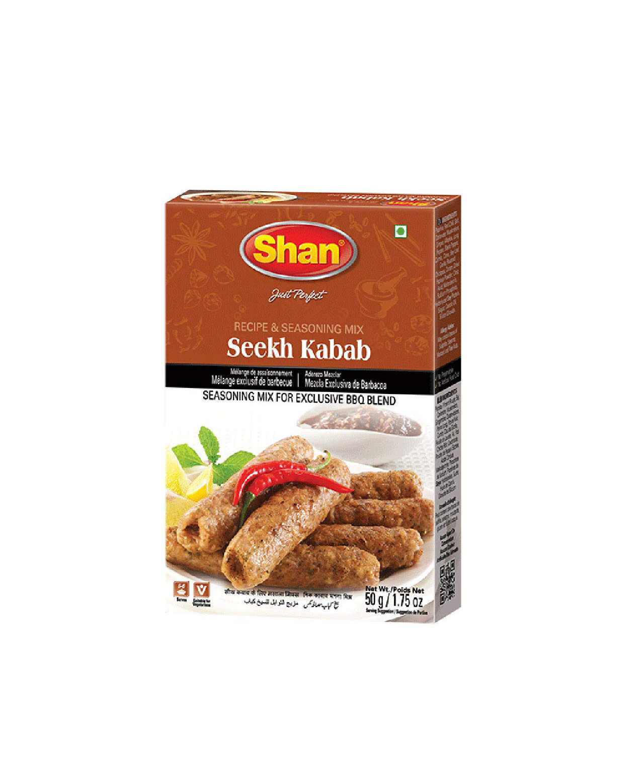 SHAN SEEKH KABAB MASALA 50GM