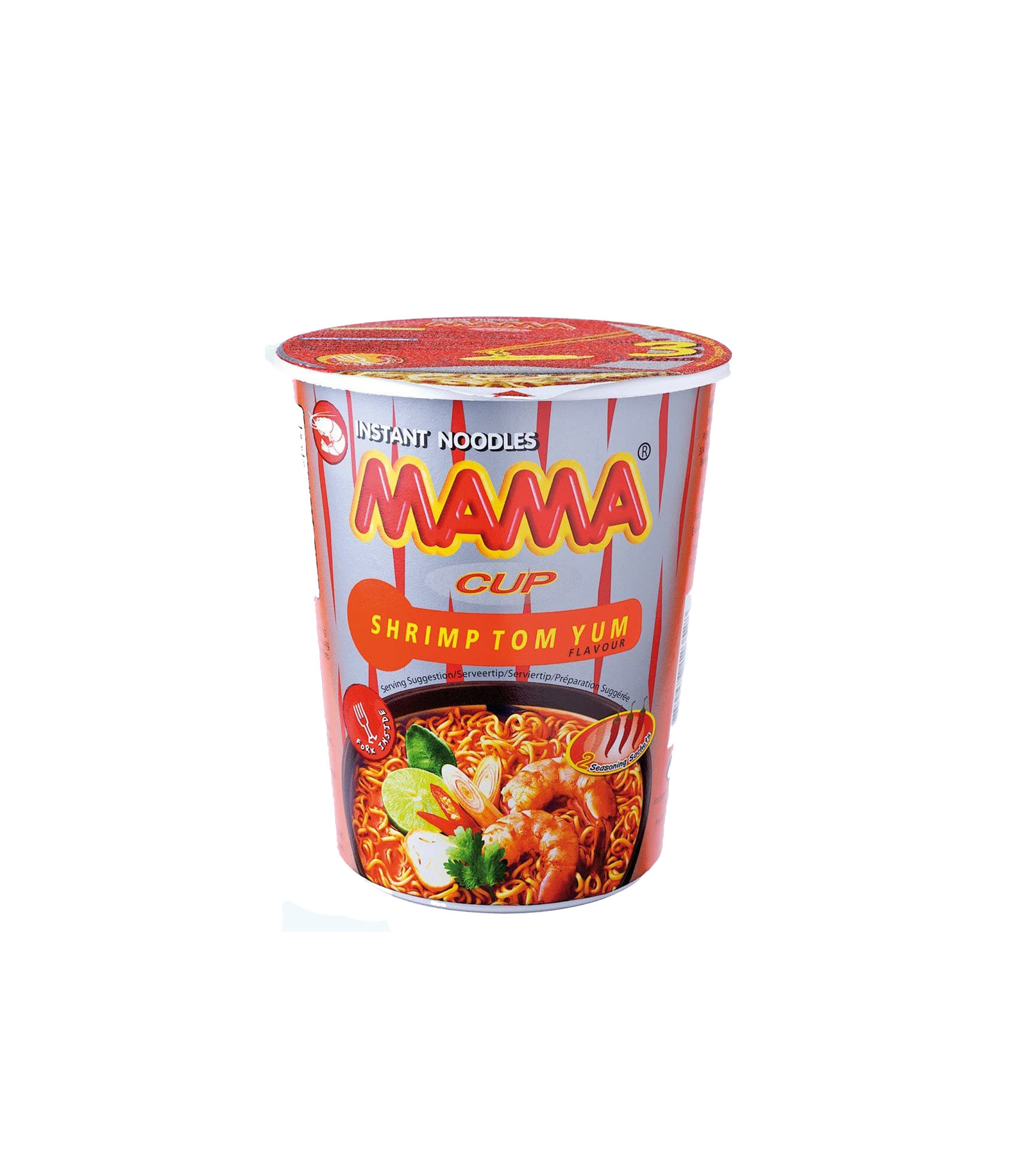 MAMA TOM YUM CUP NOODLES 62GM