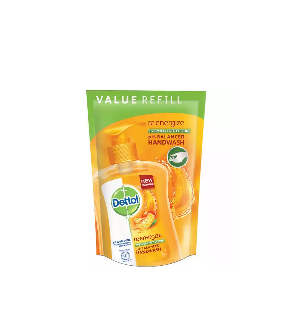DETTOL RE-ENERGIZE HAND WASH 170ML REFILL