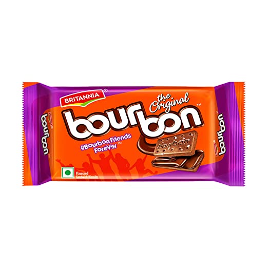 BRITANNIA BOURBON BISCUITS 60GM