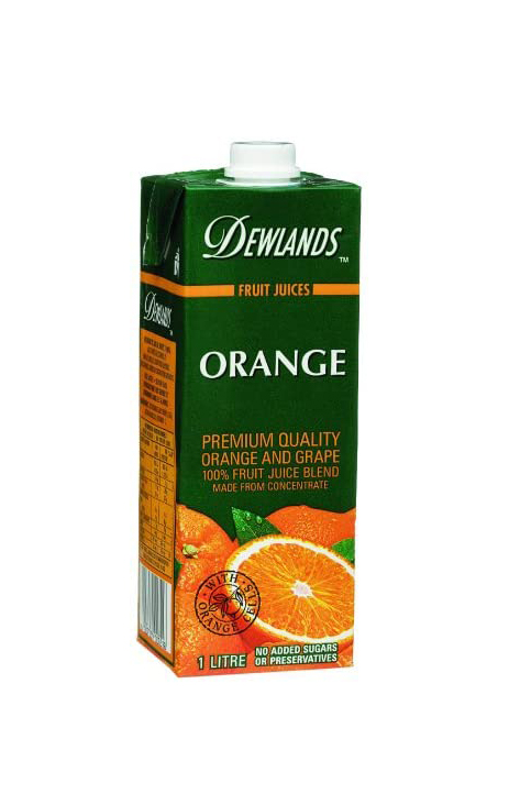 DEWLANDS ORANGE JUICE 1LTR