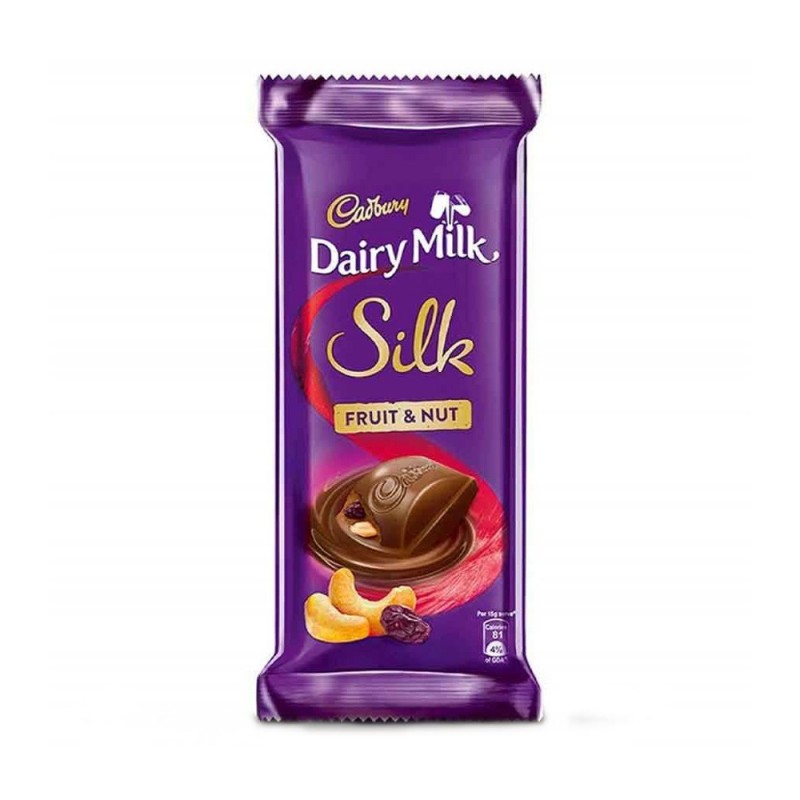 CADBURY DAIRY MILK SILK FRUIT & NUT 137GM
