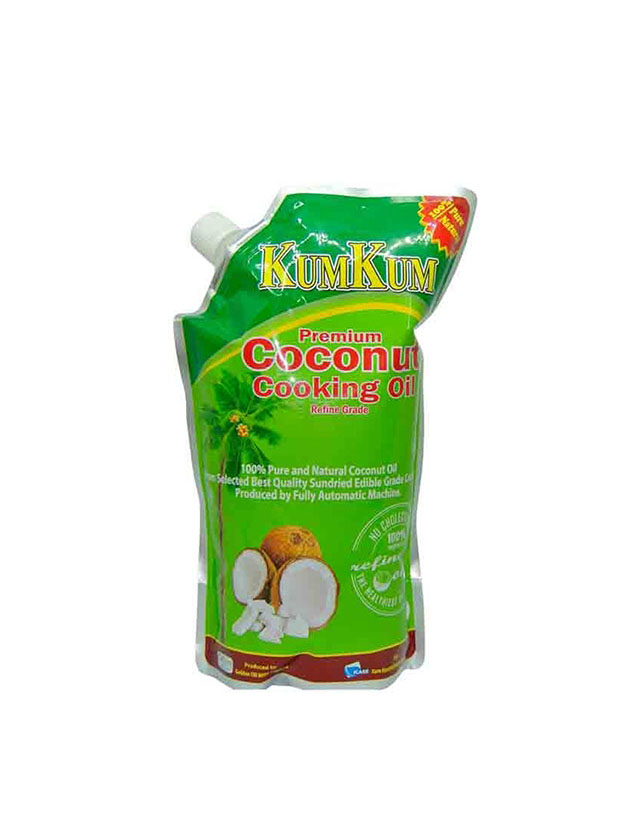 KUMKUM COCONUT COOKING OIL 1LTR