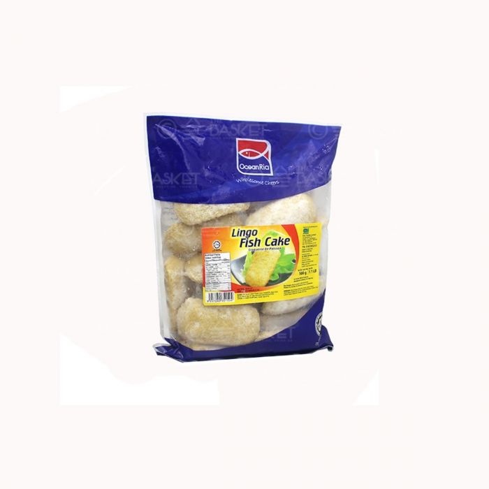 OCEAN RIA LINGO FISH CAKE FROZEN FOOD 500GM
