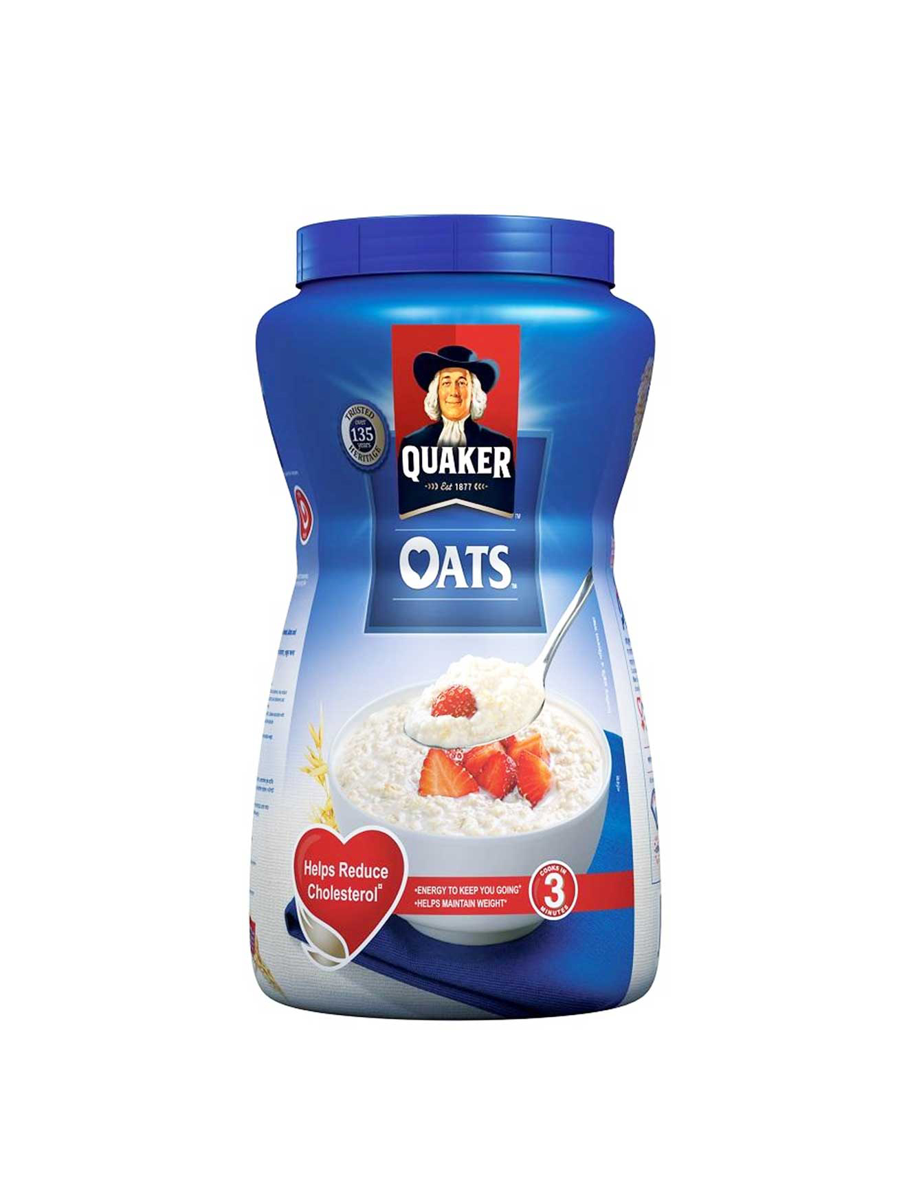 QUAKER OATS CEREALS 900gm JAR