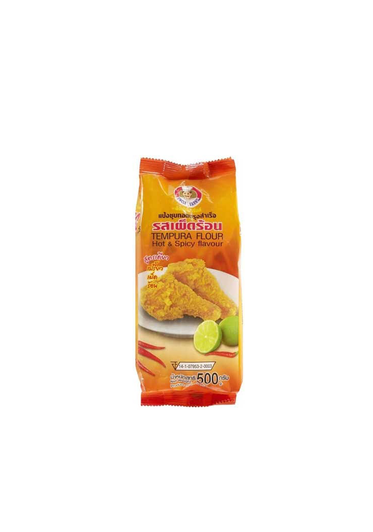 UNCLE BARNS HOT & SPICY TEMPURA FLOUR 500GM
