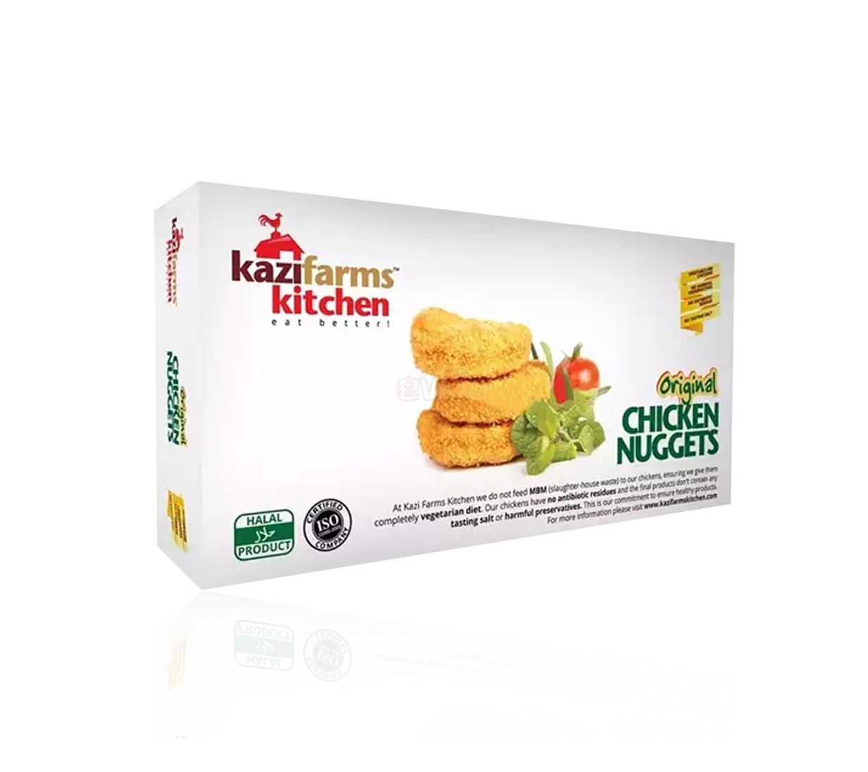 KAZI FARMS KITCHEN CHICKEN NUGGETS FROZEN FOOD 250GM