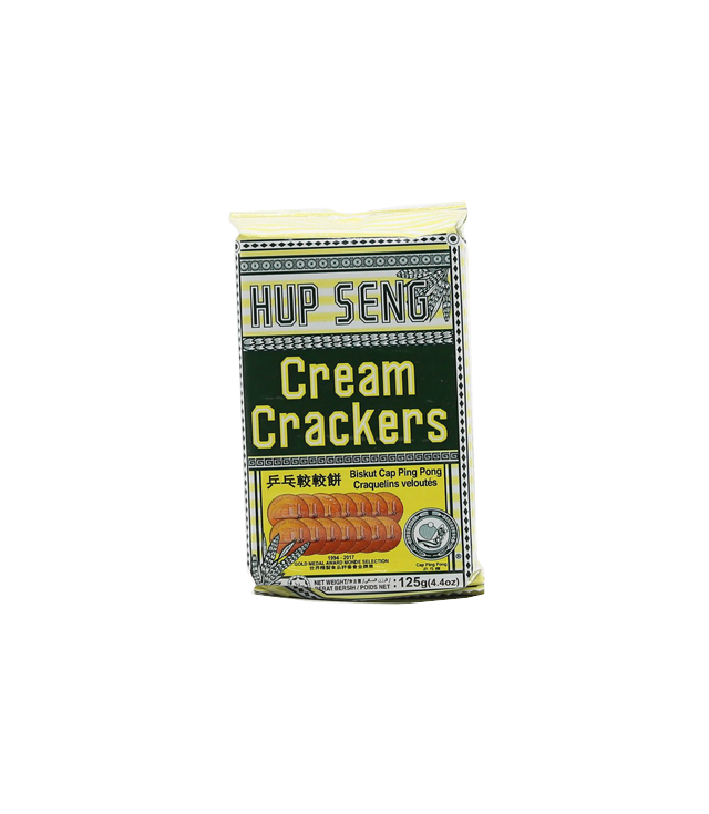 HUP SENG CREAM CRACKERS BISCUITS 125GM