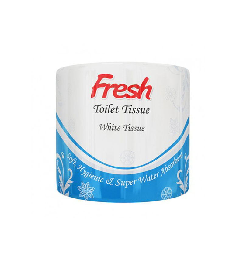 FRESH WHITE TOILET TISSUE
