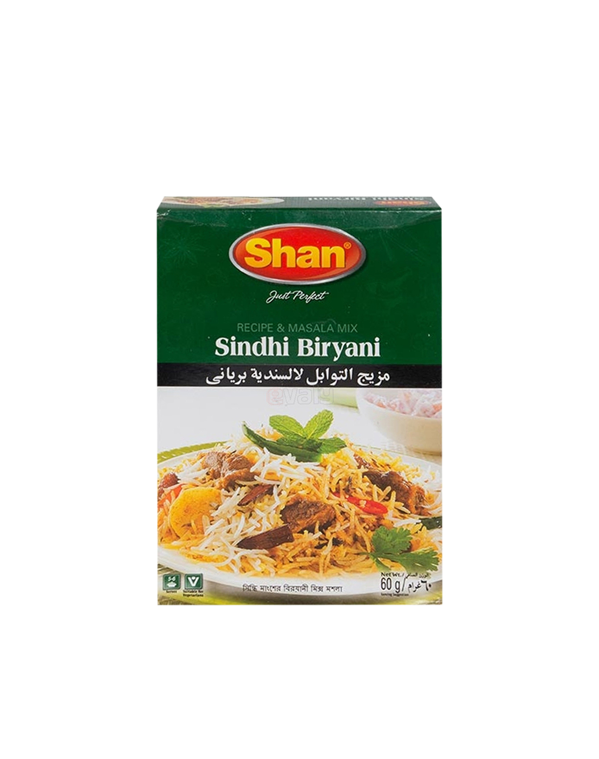 SHAN SINDHI BIRYANI MASALA 60GM