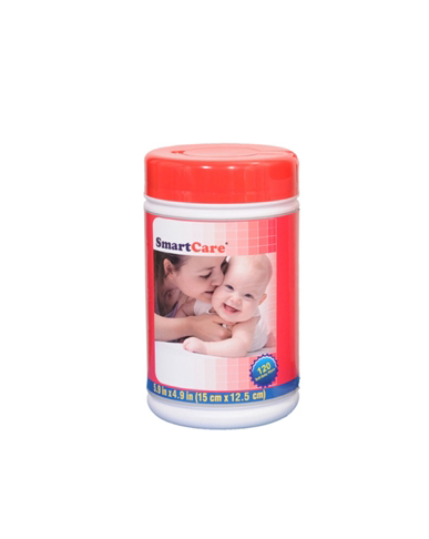 SMART CARE WET WIPES 120PCS JAR