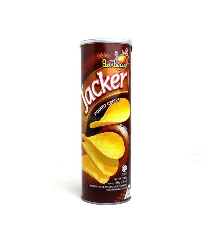 JACKER BARBECUE CHIPS 160GM