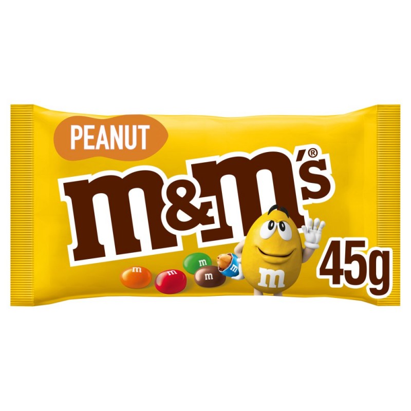 M&M PEANUT CHOCOLATE 45GM