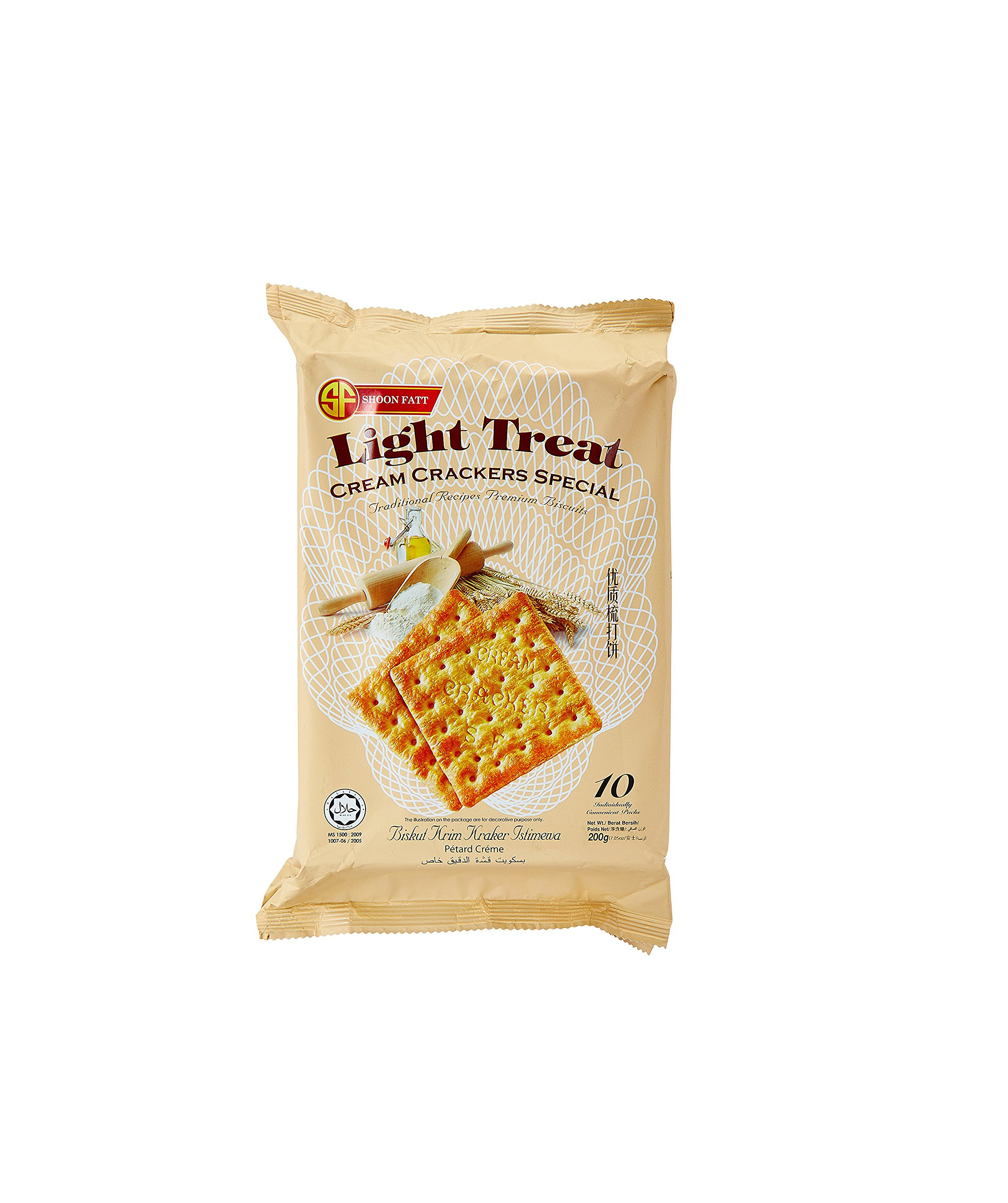 SHOON FATT LIGHT TREAT BISCUITS 200GM