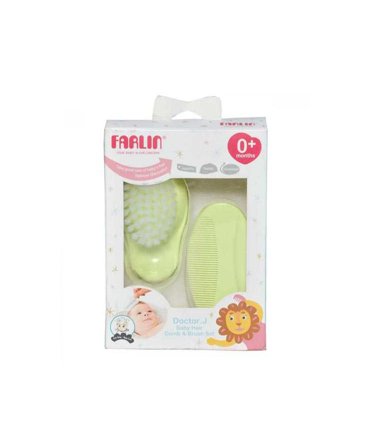 FARLIN COMB & BRUSH SET (BF-150A)