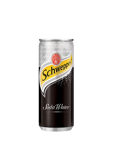 SCHWEPPES SODA WATER 320ML