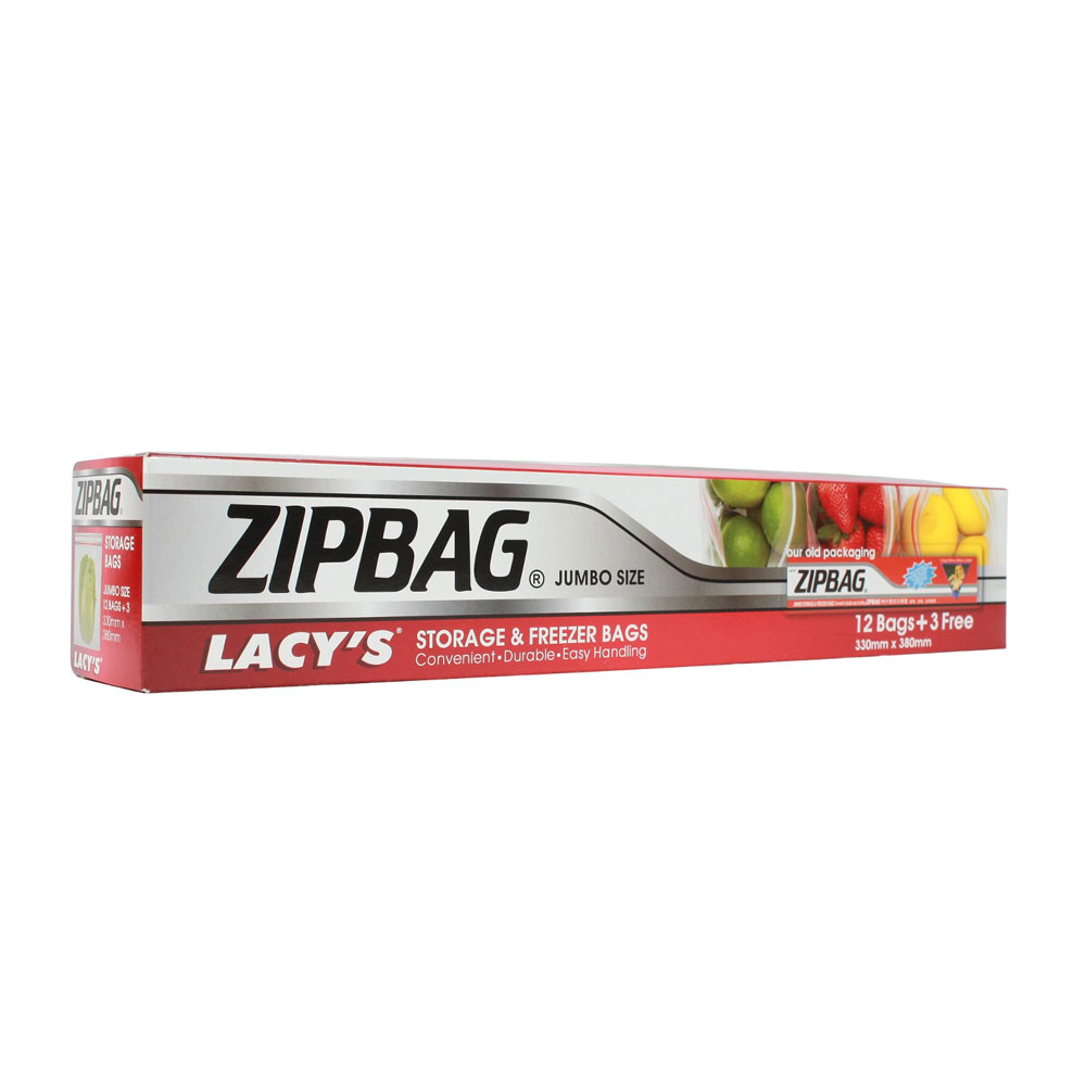 LACY'S ZIP BAG 12 BAGS