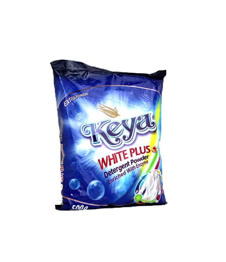 KEYA WHITE PLUS DETERGENT POWDER 500GM