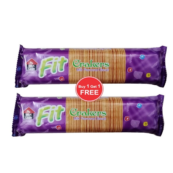 FIT CRACKERS MILK BISCUITS 130GM