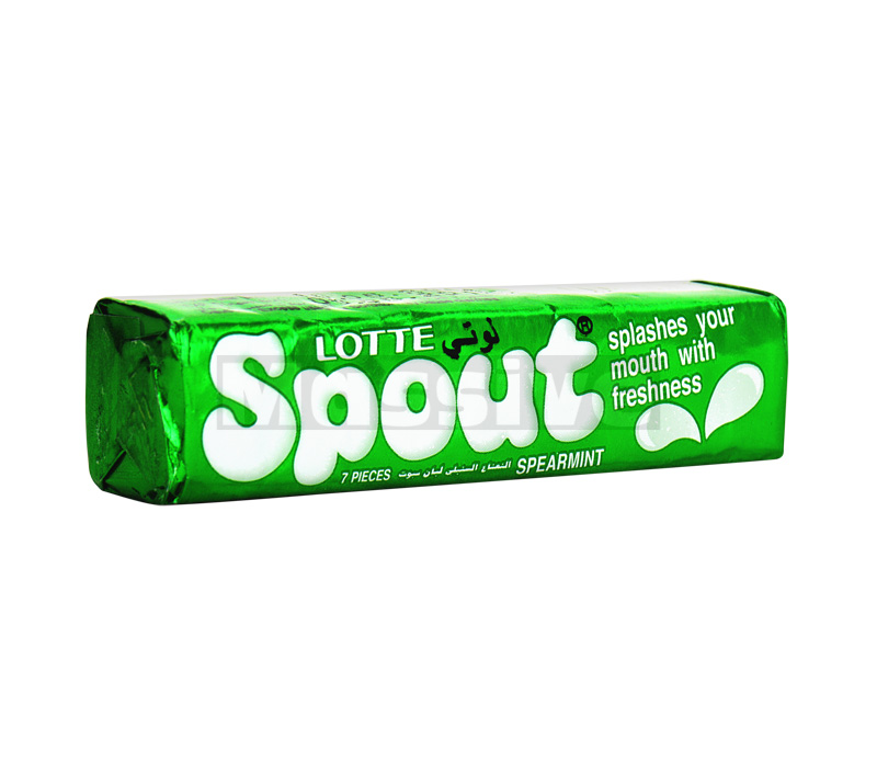 LOTTE SPOUT CHEWING GUM 23.30GM