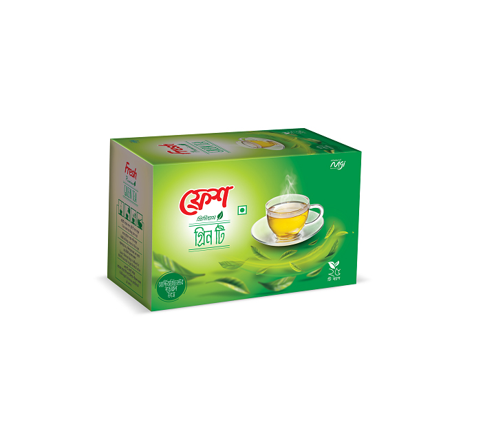 FRESH GREEN TEA BAG 37.5GM