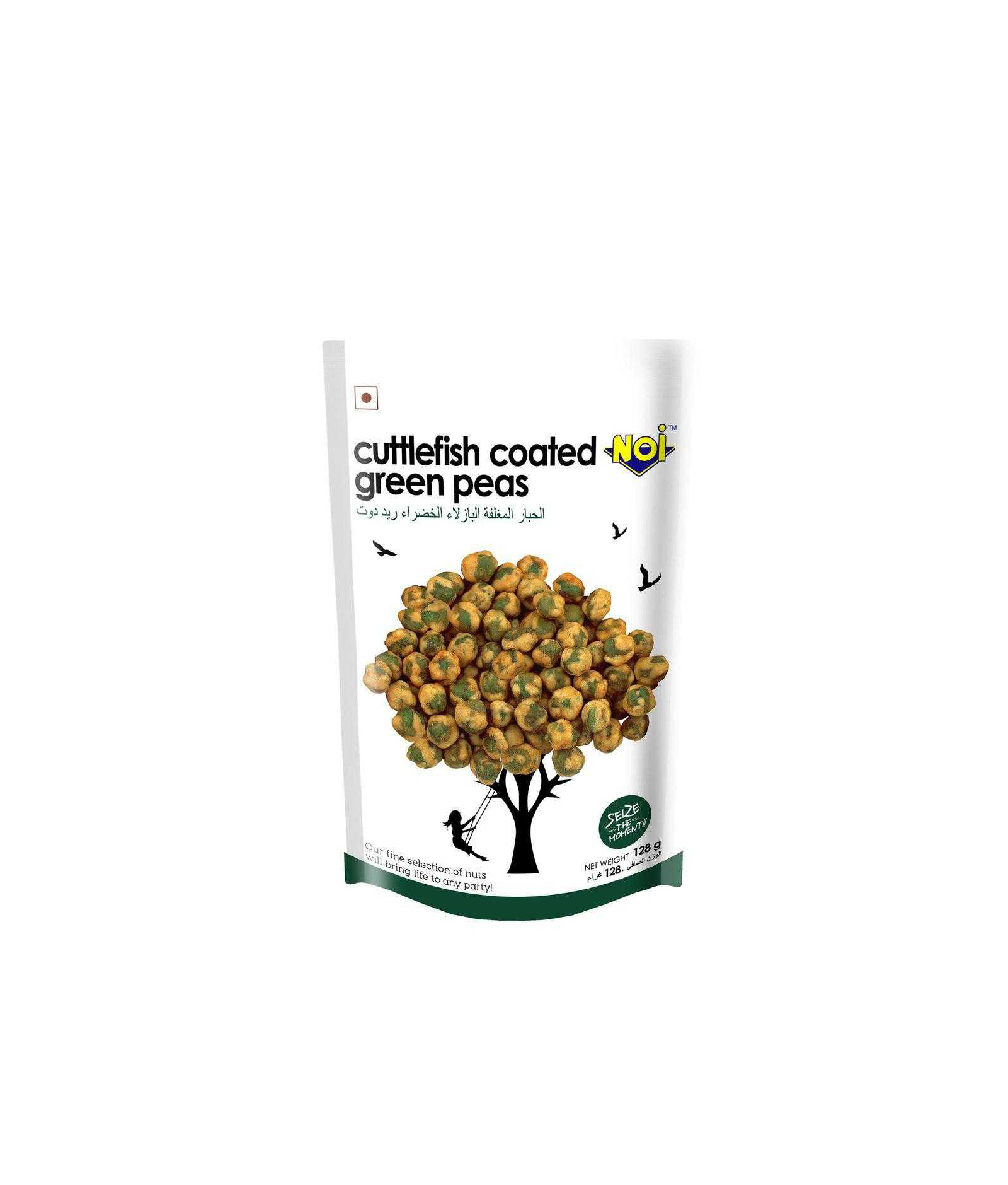 NOI CUTTLE FISH COATED GREEN PEAS 128GM
