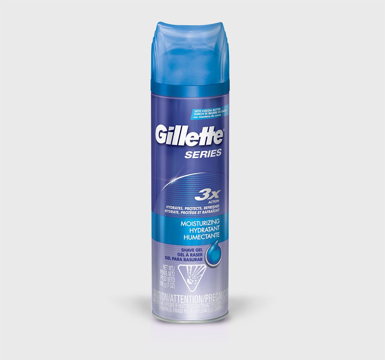 GILLETTE MOISTURISING GEL 195ML
