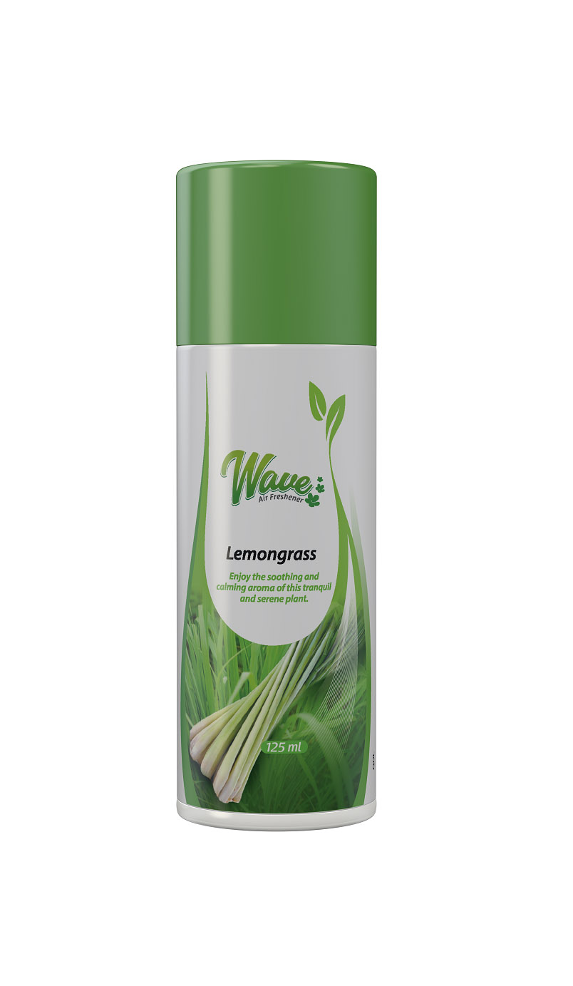 WAVE LEMONGRASS AIR FRESHENER 125ML