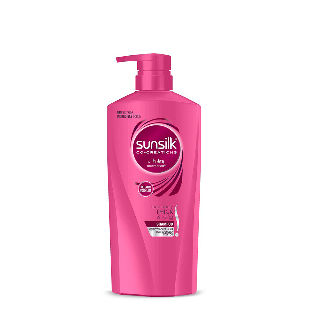 SUNSILK THICK & LONG SHAMPOO 650ML