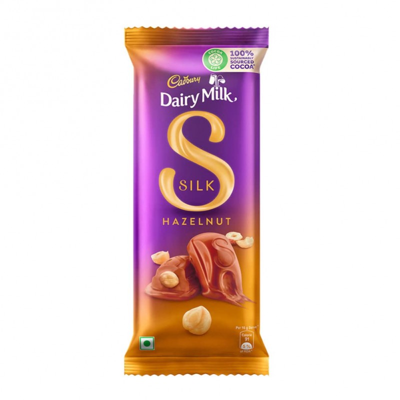 CADBURY DAIRY MILK SILK HAZELNUT 60GM