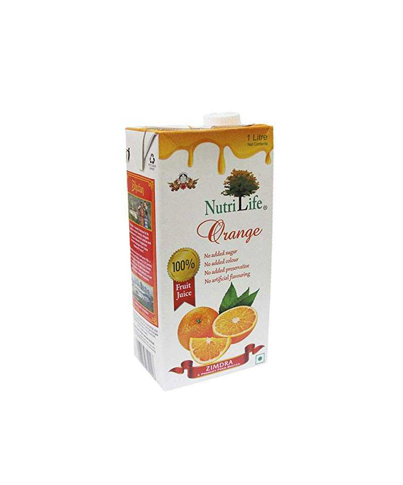 NUTRILIFE ORANGE JUICE 1LTR