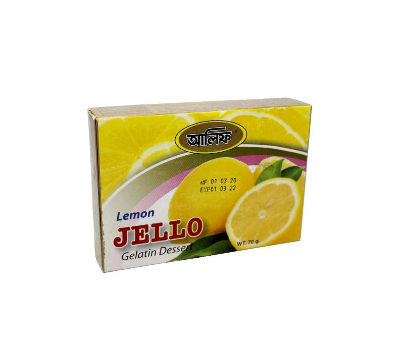 ALIF LEMON GELATIN 70GM