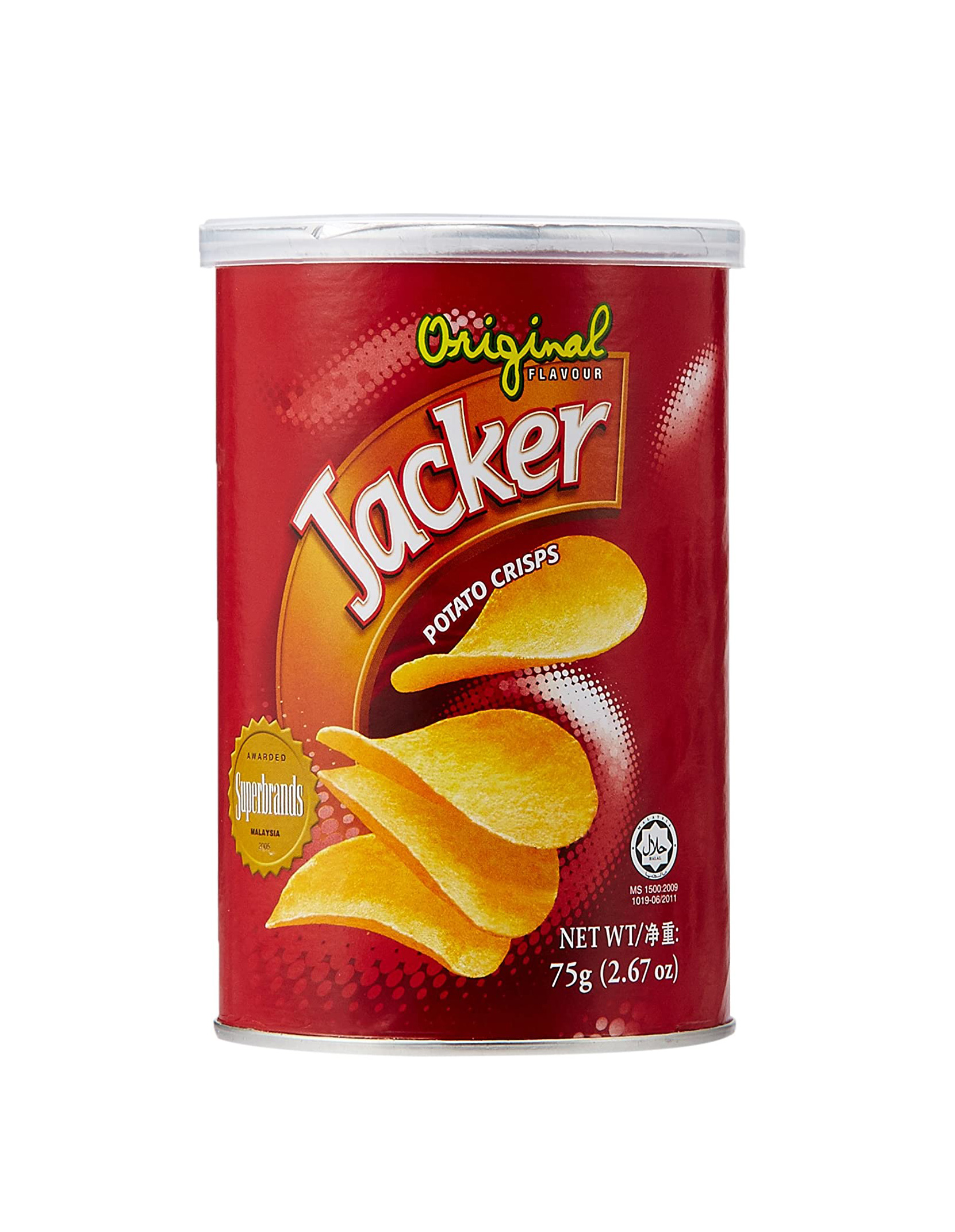 JACKER ORIGINAL CHIPS 75GM