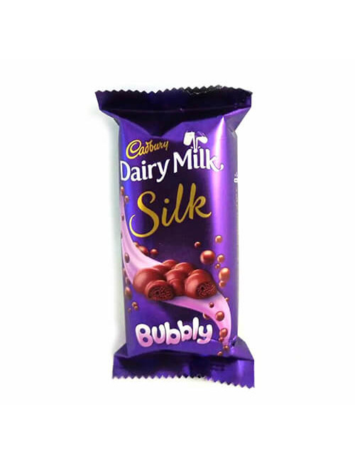 CADBURY DAIRY MILK SILK BUBBLY CHOCOLATE 50GM