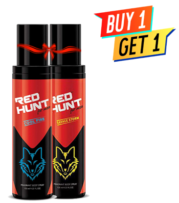 RED HUNT BUY 1 GET 1 FREE !