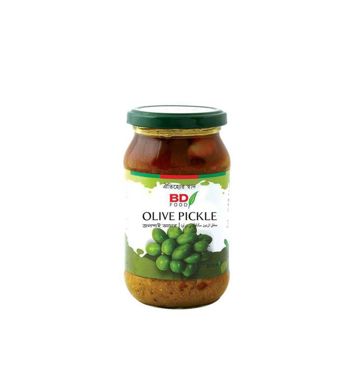 BD FOOD OLIVE CHUTNEY & PICKLE 400GM