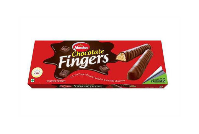 MUNCHEE CHOCOLATE FINGERS WAFER 90GM