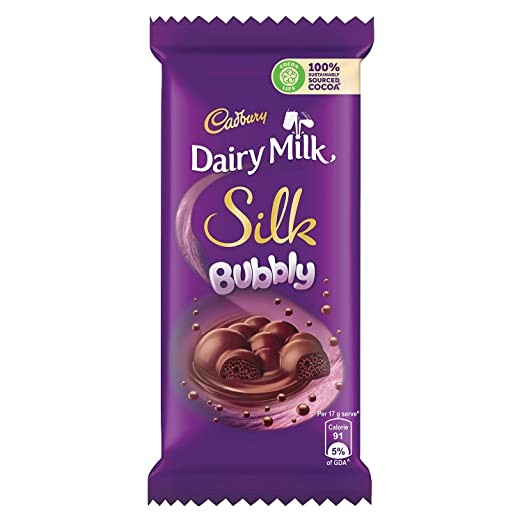 CADBURY DAIRY MILK SILK BUBBLY 60GM