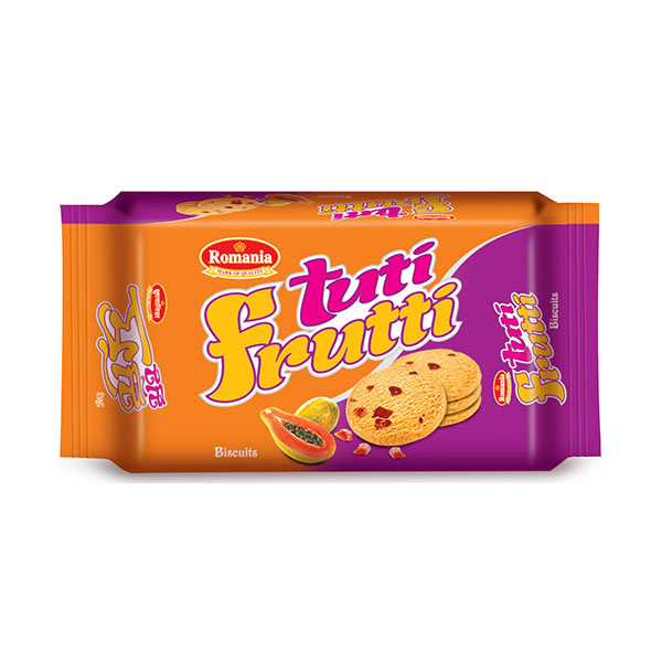 ROMANIA TUTI FRUTTI  BISCUITS 250 GM.
