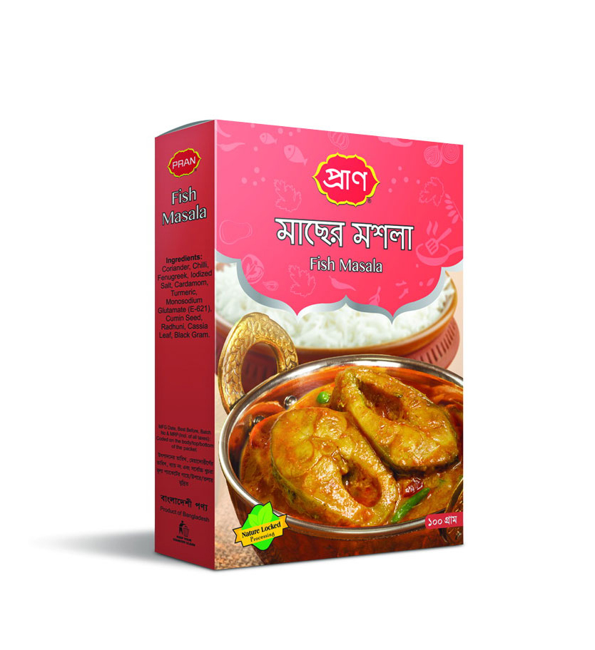 PRAN SPICE FISH MASALA 100GM