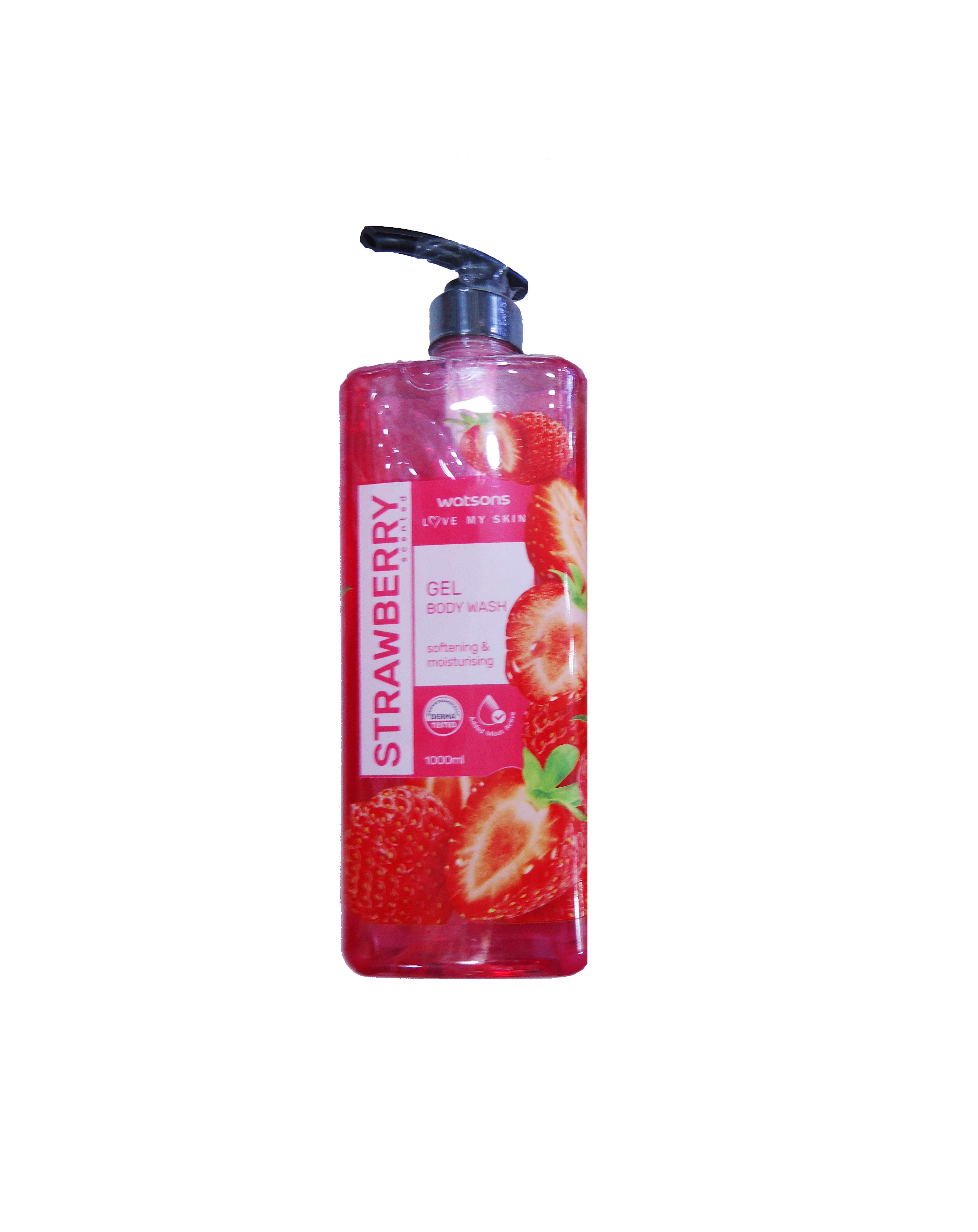 WATSONS STRAWBERRY GEL BODY WASH 1000ML
