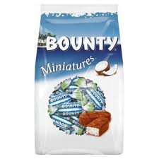 BOUNTY MINIATURES CHOCOLET 200gm PACK