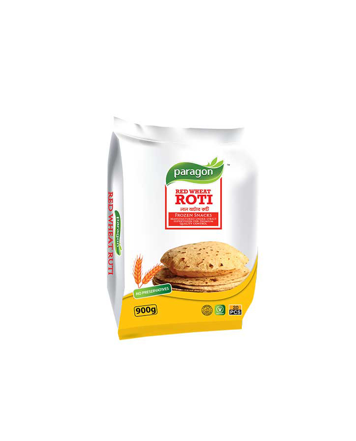 PARAGON RED WHEAT ROTI FROZEN FOOD 900GM