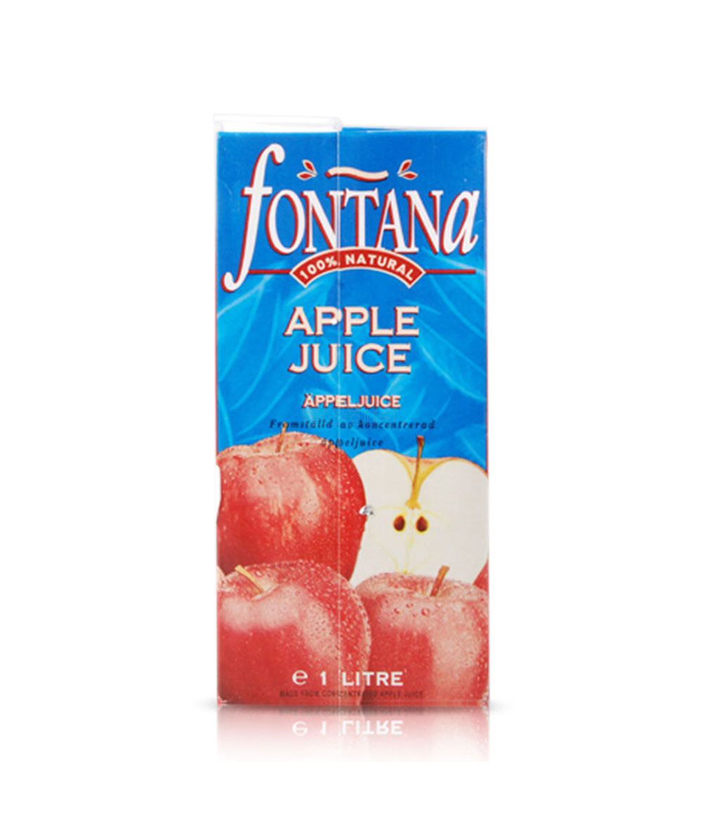 FONTANA APPLE JUICE 1LTR