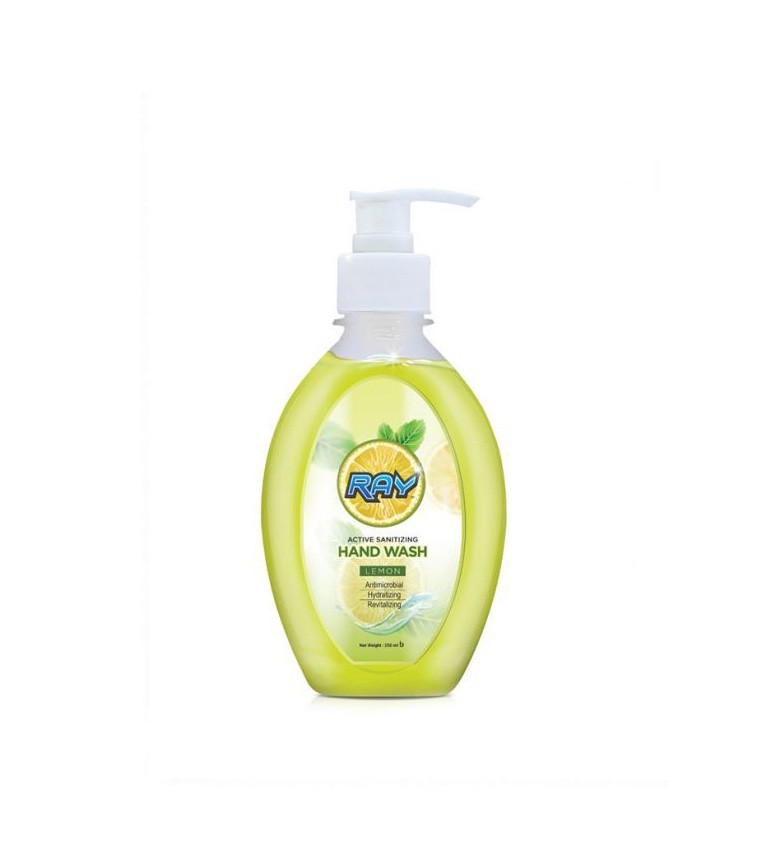 RAY LEMON PUMP HAND WASH 250ML
